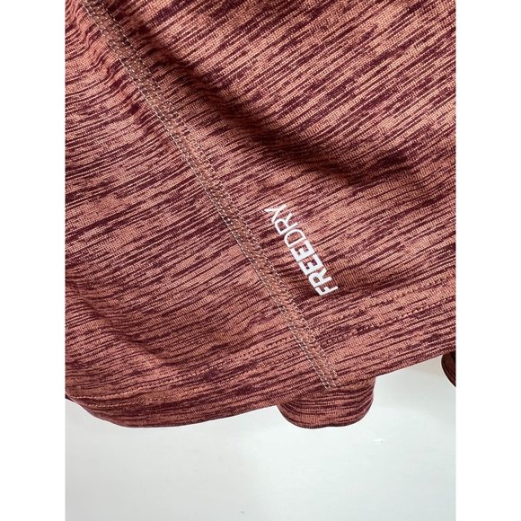 Eddie Bauer 1/4 Zip Performance Mens 2XL Maroon  Free Dry Pullover Shirt - Picture 9 of 12